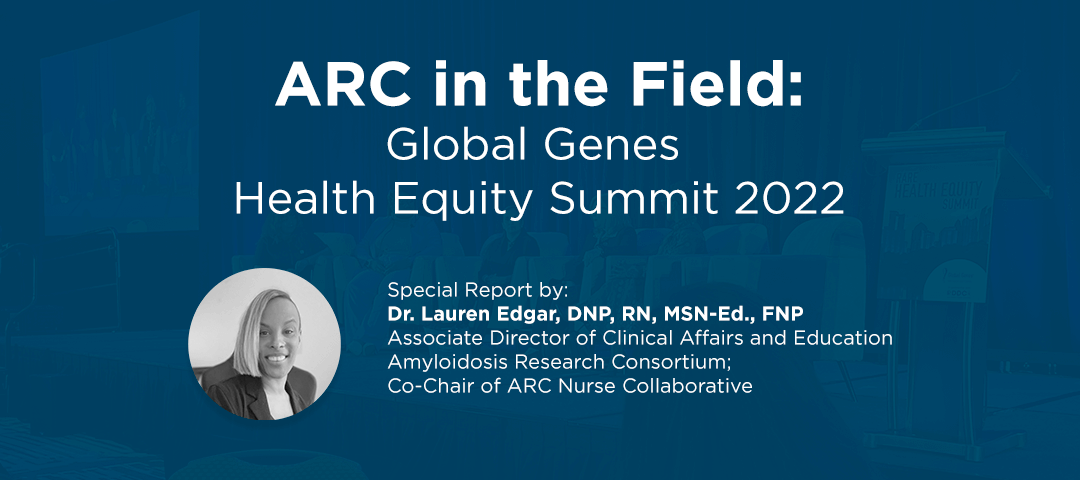 ARC in the Field Health Equity 2022 Banner